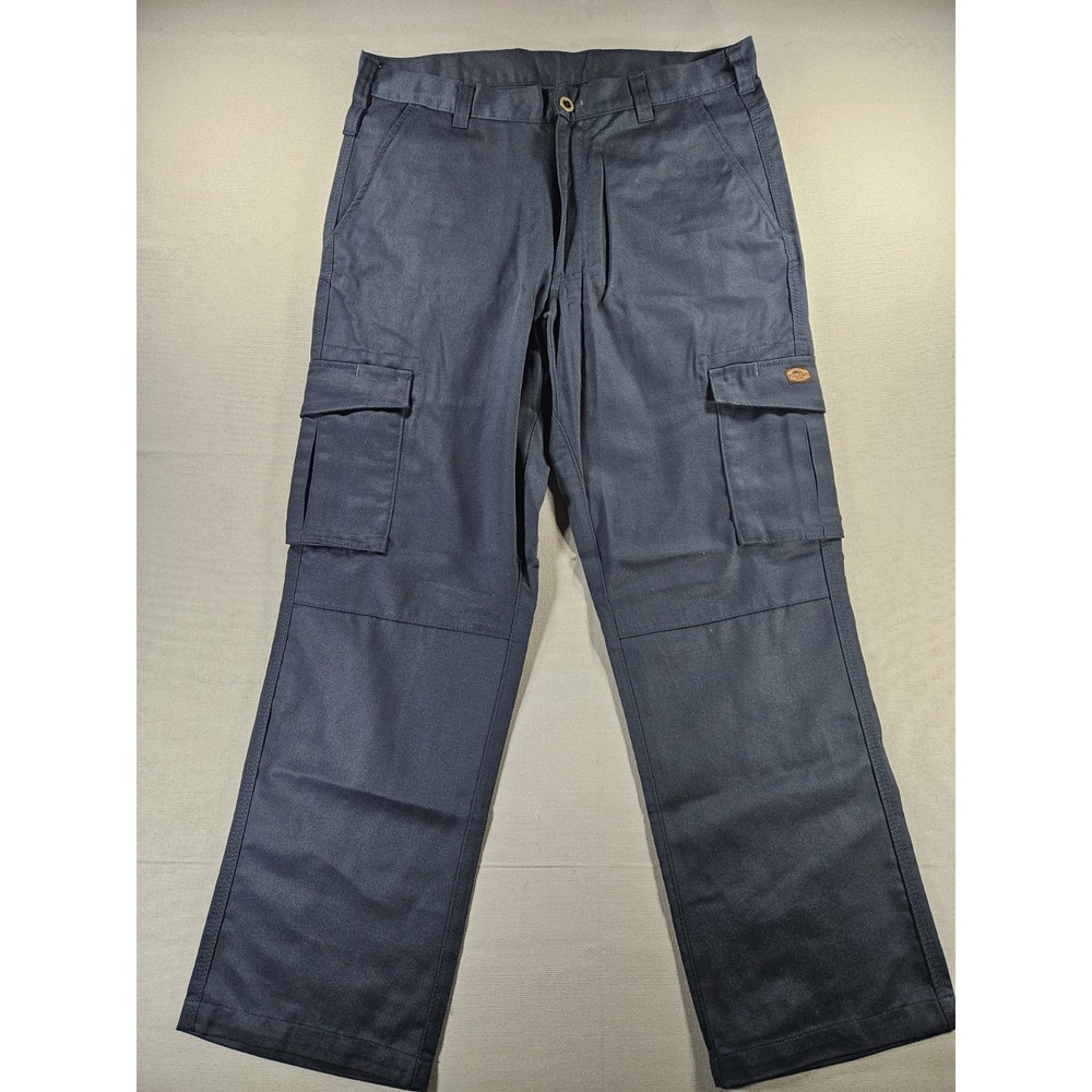 Steelguard Men 34x30 Cargo Pants Navy Blue Work Utility Uniform 21215 NWOT